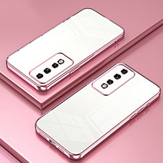 Coque Ultra Fine TPU Souple Housse Etui Transparente SY1 pour Huawei Honor 80 GT 5G Or Rose