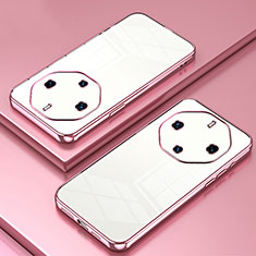 Coque Ultra Fine TPU Souple Housse Etui Transparente SY1 pour Huawei Mate 60 RS Ultimate Or Rose