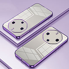 Coque Ultra Fine TPU Souple Housse Etui Transparente SY1 pour Huawei Mate 60 RS Ultimate Violet