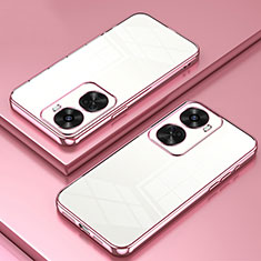 Coque Ultra Fine TPU Souple Housse Etui Transparente SY1 pour Huawei Nova 11 SE Or Rose