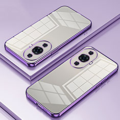 Coque Ultra Fine TPU Souple Housse Etui Transparente SY1 pour Huawei Nova 11 Ultra Violet