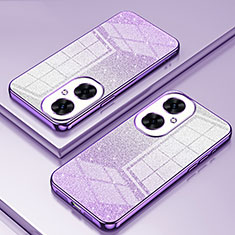 Coque Ultra Fine TPU Souple Housse Etui Transparente SY1 pour Huawei Nova 11i Violet