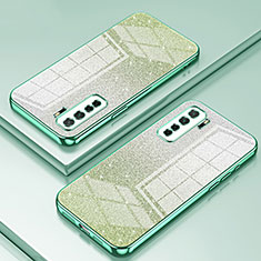 Coque Ultra Fine TPU Souple Housse Etui Transparente SY1 pour Huawei Nova 7 SE 5G Vert