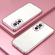 Coque Ultra Fine TPU Souple Housse Etui Transparente SY1 pour Huawei Nova 9 SE Or Rose