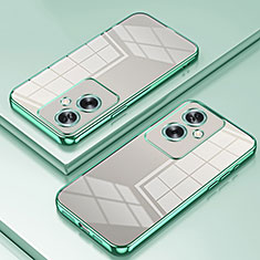 Coque Ultra Fine TPU Souple Housse Etui Transparente SY1 pour Oppo A2 5G Vert