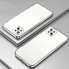 Coque Ultra Fine TPU Souple Housse Etui Transparente SY1 pour Oppo A92s 5G Argent