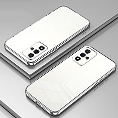 Coque Ultra Fine TPU Souple Housse Etui Transparente SY1 pour Oppo A93s 5G Argent