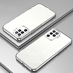 Coque Ultra Fine TPU Souple Housse Etui Transparente SY1 pour Oppo A94 4G Argent