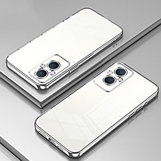 Coque Ultra Fine TPU Souple Housse Etui Transparente SY1 pour Oppo A96 5G Argent