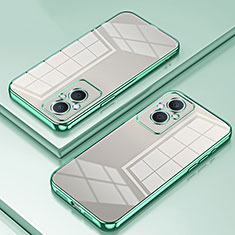 Coque Ultra Fine TPU Souple Housse Etui Transparente SY1 pour Oppo A96 5G Vert