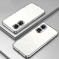 Coque Ultra Fine TPU Souple Housse Etui Transparente SY1 pour Oppo A97 5G Argent