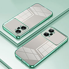 Coque Ultra Fine TPU Souple Housse Etui Transparente SY1 pour Oppo K10 Pro 5G Vert