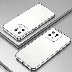 Coque Ultra Fine TPU Souple Housse Etui Transparente SY1 pour Xiaomi Mi 13 5G Argent