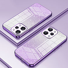 Coque Ultra Fine TPU Souple Housse Etui Transparente SY1 pour Xiaomi Poco M6 Pro 5G Violet