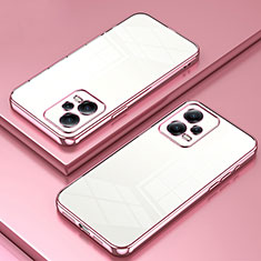 Coque Ultra Fine TPU Souple Housse Etui Transparente SY1 pour Xiaomi Poco X5 5G Or Rose