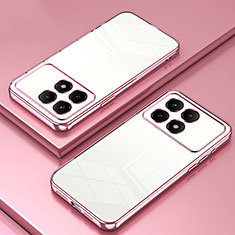 Coque Ultra Fine TPU Souple Housse Etui Transparente SY1 pour Xiaomi Redmi K70 5G Or Rose