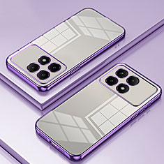 Coque Ultra Fine TPU Souple Housse Etui Transparente SY1 pour Xiaomi Redmi K70 Pro 5G Violet