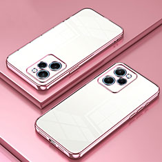 Coque Ultra Fine TPU Souple Housse Etui Transparente SY1 pour Xiaomi Redmi Note 12 Pro Speed 5G Or Rose