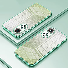 Coque Ultra Fine TPU Souple Housse Etui Transparente SY2 pour Huawei Honor 50 5G Vert