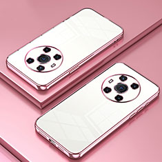 Coque Ultra Fine TPU Souple Housse Etui Transparente SY2 pour Huawei Honor Magic3 5G Or Rose