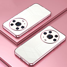 Coque Ultra Fine TPU Souple Housse Etui Transparente SY2 pour Huawei Honor Magic3 Pro 5G Or Rose