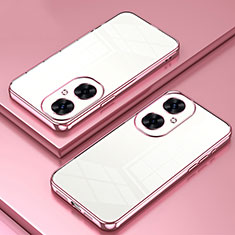 Coque Ultra Fine TPU Souple Housse Etui Transparente SY2 pour Huawei Nova 11i Or Rose