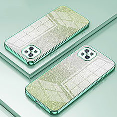 Coque Ultra Fine TPU Souple Housse Etui Transparente SY2 pour Oppo A92s 5G Vert