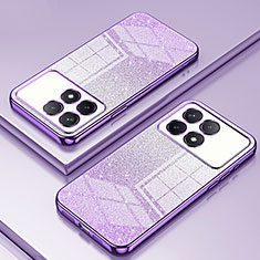 Coque Ultra Fine TPU Souple Housse Etui Transparente SY2 pour Xiaomi Redmi K70 Pro 5G Violet