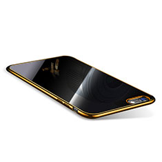 Coque Ultra Fine TPU Souple Housse Etui Transparente T08 pour Apple iPhone 6 Plus Or