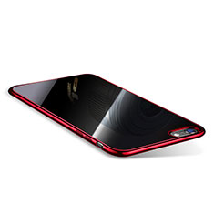 Coque Ultra Fine TPU Souple Housse Etui Transparente T08 pour Apple iPhone 6 Plus Rouge