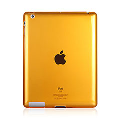 Coque Ultra Fine TPU Souple Transparente pour Apple iPad 3 Jaune