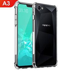 Coque Ultra Fine TPU Souple Transparente T02 pour Oppo A3 Clair