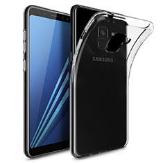 Coque Ultra Fine TPU Souple Transparente T02 pour Samsung Galaxy A8 (2018) Duos A530F Clair