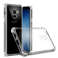 Coque Ultra Fine TPU Souple Transparente T02 pour Samsung Galaxy J6 (2018) J600F Clair