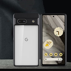 Coque Ultra Fine TPU Souple Transparente T06 pour Google Pixel 7a 5G Noir