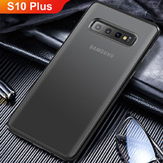 Coque Ultra Fine TPU Souple Transparente T06 pour Samsung Galaxy S10 Plus Noir