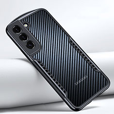 Coque Ultra Fine TPU Souple Transparente T06 pour Samsung Galaxy S22 Plus 5G Noir