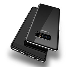 Coque Ultra Fine TPU Souple Transparente T10 pour Samsung Galaxy Note 8 Duos N950F Noir