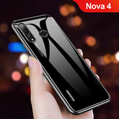 Coque Ultra Fine TPU Souple Transparente T11 pour Huawei Nova 4 Noir