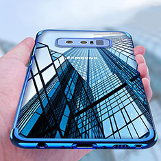 Coque Ultra Fine TPU Souple Transparente T11 pour Samsung Galaxy Note 8 Duos N950F Bleu