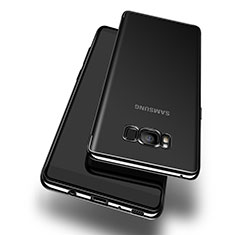 Coque Ultra Fine TPU Souple Transparente T14 pour Samsung Galaxy S8 Plus Noir