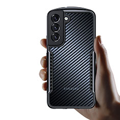 Coque Ultra Fine TPU Souple Transparente T16 pour Samsung Galaxy S22 Plus 5G Noir