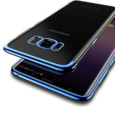 Coque Ultra Fine TPU Souple Transparente T18 pour Samsung Galaxy S8 Bleu