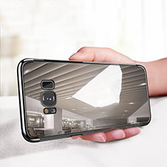 Coque Ultra Fine TPU Souple Transparente T18 pour Samsung Galaxy S8 Plus Noir
