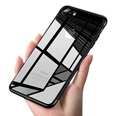 Coque Ultra Fine TPU Souple Transparente T19 pour Apple iPhone SE3 (2022) Noir