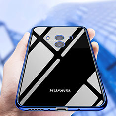 Coque Ultra Fine TPU Souple Transparente T19 pour Huawei Mate 10 Bleu