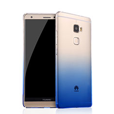 Coque Ultra Fine Transparente Souple Degrade pour Huawei Mate S Bleu