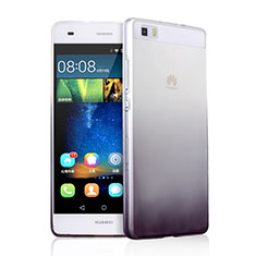 Coque Ultra Fine Transparente Souple Degrade pour Huawei P8 Lite Gris