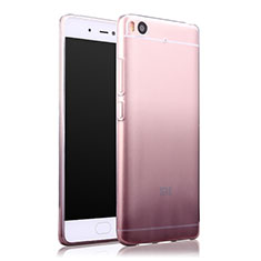 Coque Ultra Fine Transparente Souple Degrade pour Xiaomi Mi 5S Gris