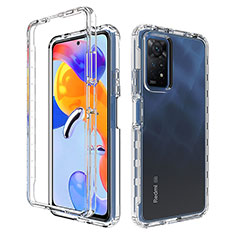 Coque Ultra Fine Transparente Souple Housse Etui 360 Degres Avant et Arriere Degrade JX1 pour Xiaomi Redmi Note 11 Pro 5G Clair